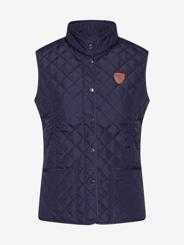 Sam 73 Tmavomodrá dámska prešívaná vesta Sam 73 Martha