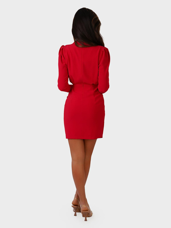 Edoti PATTY mini šaty - červené