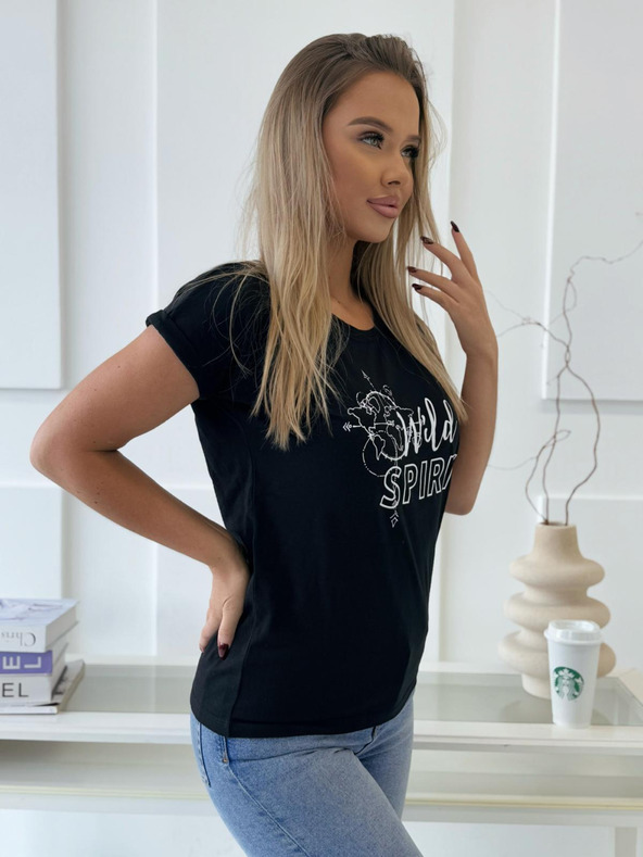 Edoti Tričko s potlačou - čierne