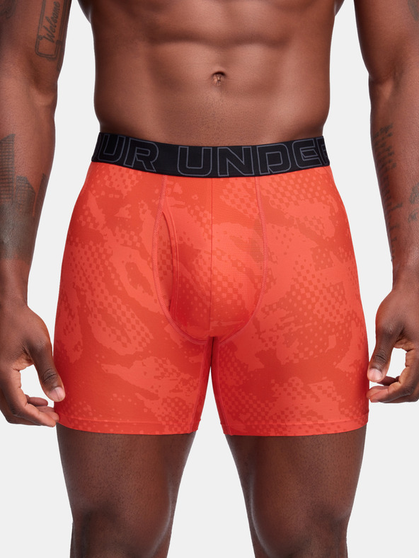 Under Armour Pánske boxerky Under Armour M UA Perf Tech Nov 6in (3ks)
