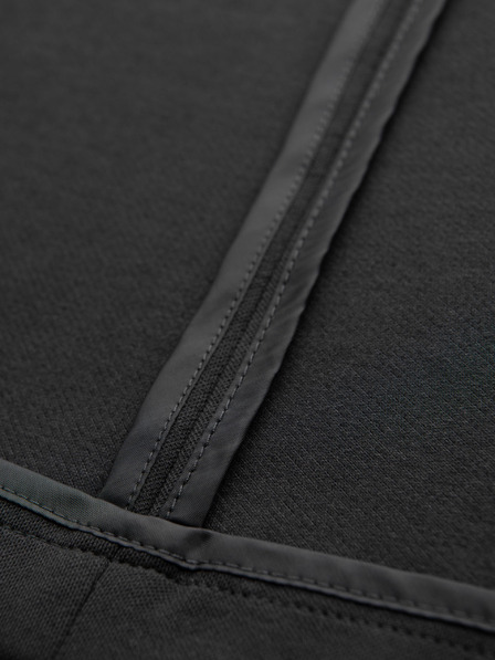 Ombre Clothing Pánske sivé sako SLIM z jemne štruktúrovanej pleteniny