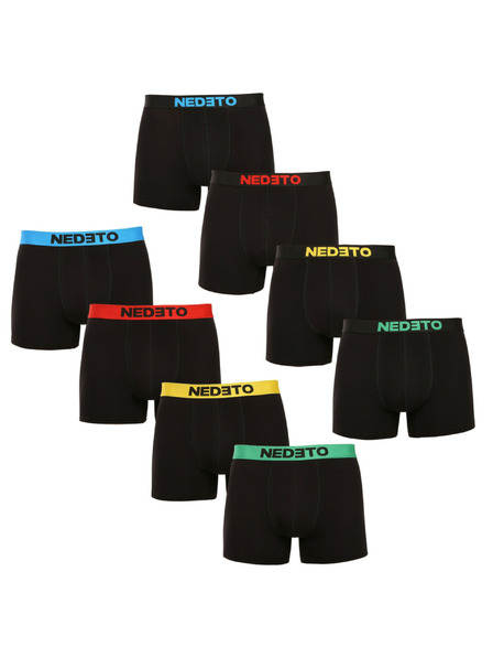 Nedeto Sada ôsmich - pánske boxerky Nedeto čierne