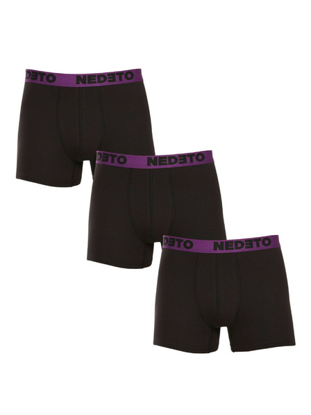 Nedeto Sada troch - pánske boxerky Nedeto čierne
