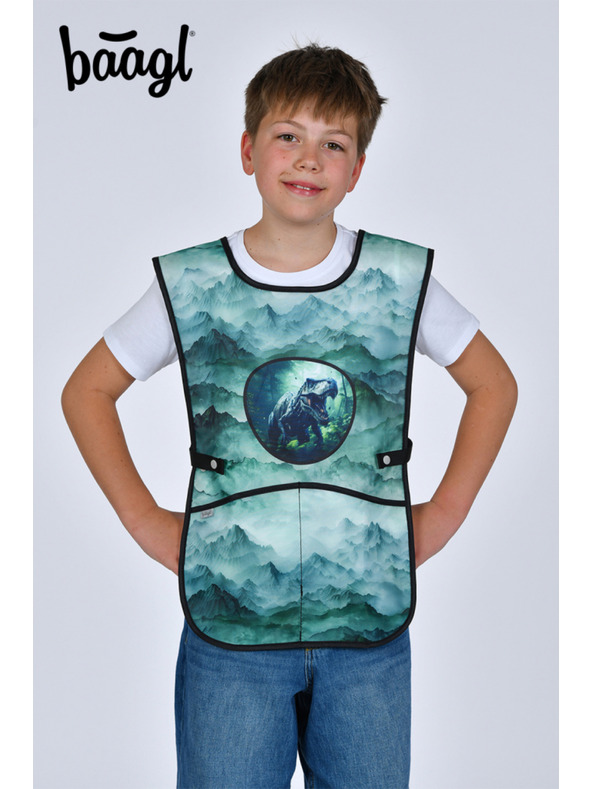 BAAGL  BAAGL Detská zástera Dino