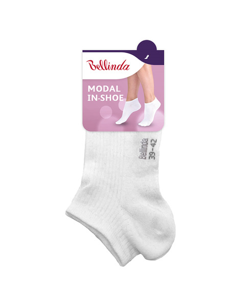 Bellinda Dámske ponožky z modalu - biela