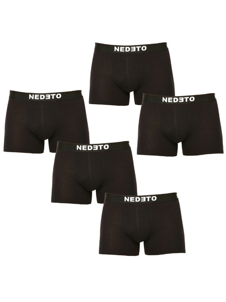Nedeto Sada piatich - pánske boxerky Nedeto čierne