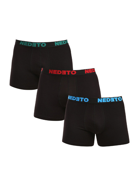Nedeto Sada troch - pánske boxerky Nedeto čierne