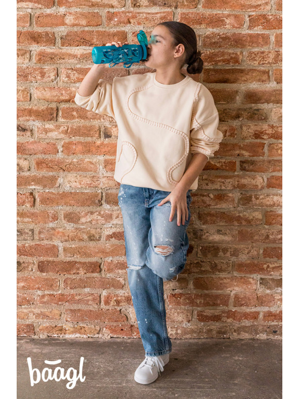 BAAGL  BAAGL Tritanová fľaša na pitie Lastovičky, 500 ml