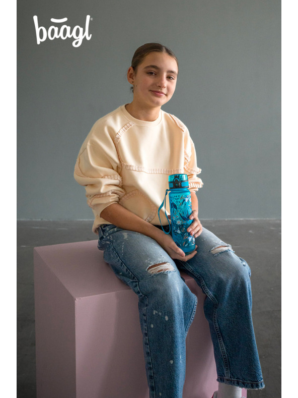 BAAGL  BAAGL Tritanová fľaša na pitie Lastovičky, 500 ml