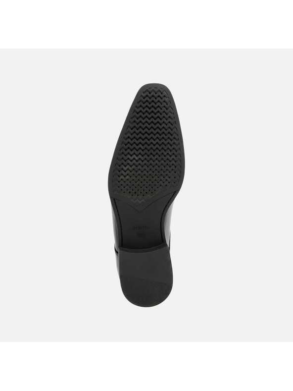 Geox Čierna pánska spoločenská obuv Geox High Life