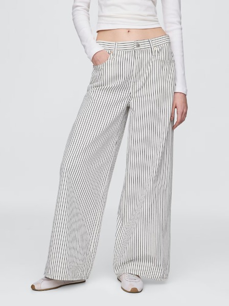 GAP Džínsy Stripe Baggy GAP