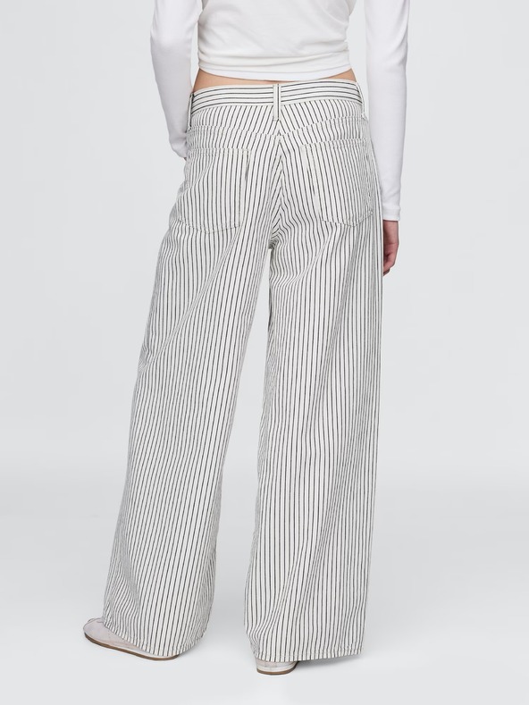 GAP Džínsy Stripe Baggy GAP