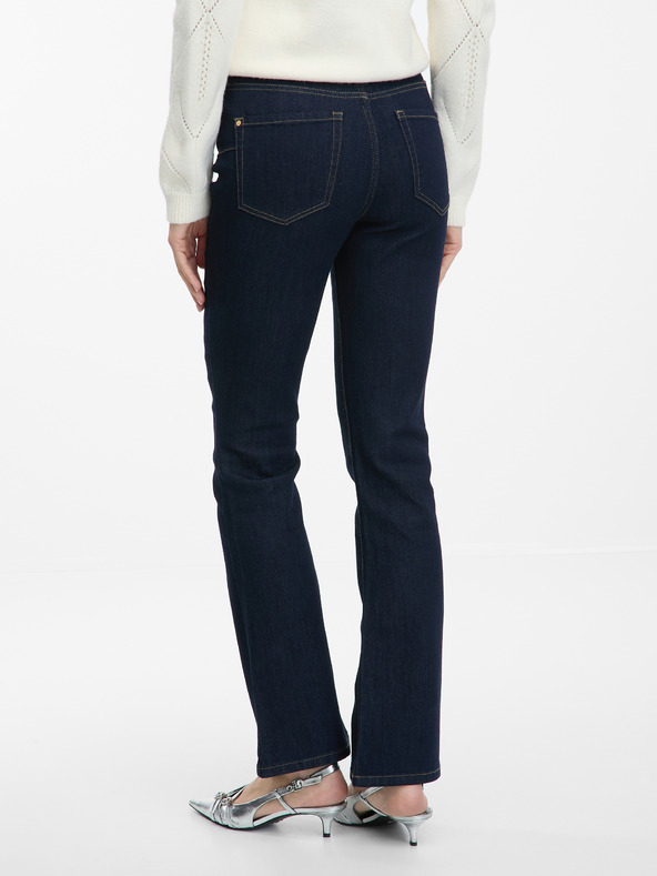 Orsay Tmavomodré dámske bootcut džínsy ORSAY