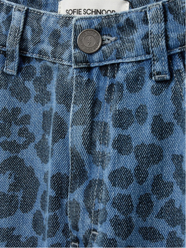 Sofie Schnoor Modré dámske vzorované rifle Sofie Schnoor