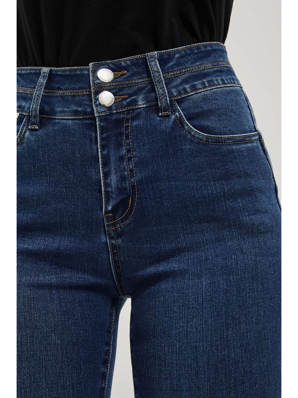 Moodo Dámske džínsy Moodo – tmavo navy