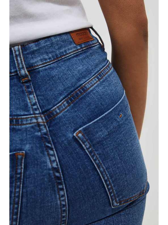 Moodo Dámske džínsy Moodo – tmavo modré