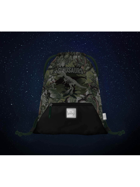 BAAGL  BAAGL 3 SET Shelly Dinosaurs: aktovka, peračník a vrecko