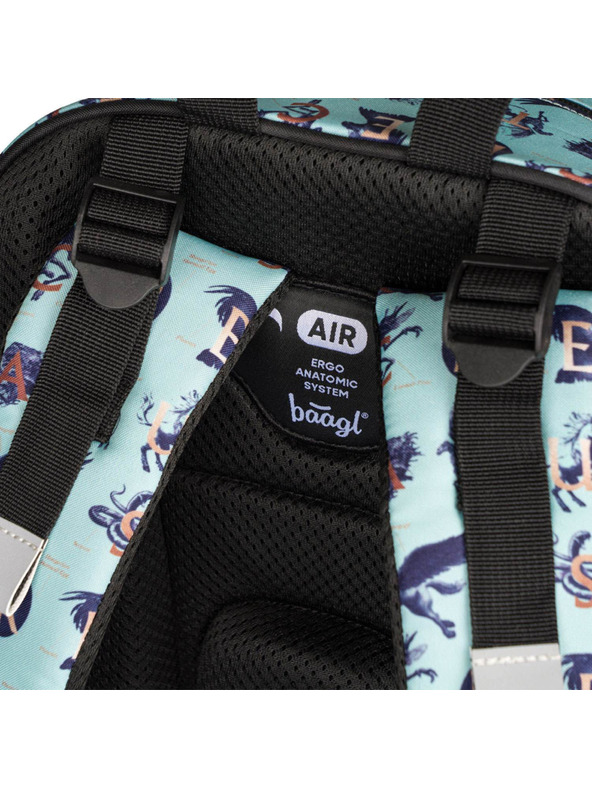 BAAGL  BAAGL 3 SET Core Harry Potter Fantastické zvieratá: batoh, peračník, vrecko