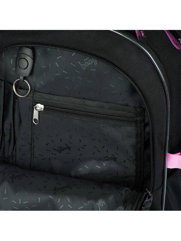 BAAGL  BAAGL Školský batoh Core Metallic Holo