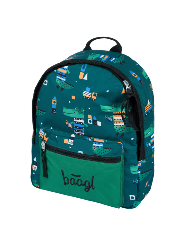 BAAGL  BAAGL Predškolská aktovka Krokodíl