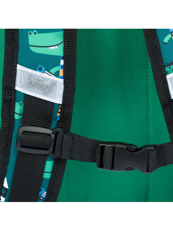 BAAGL  BAAGL Predškolská aktovka Krokodíl