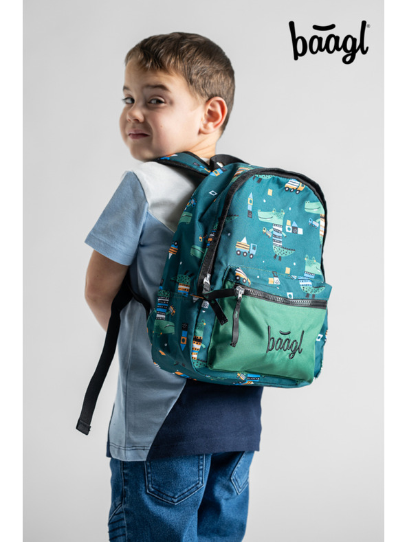 BAAGL  BAAGL Predškolská aktovka Krokodíl