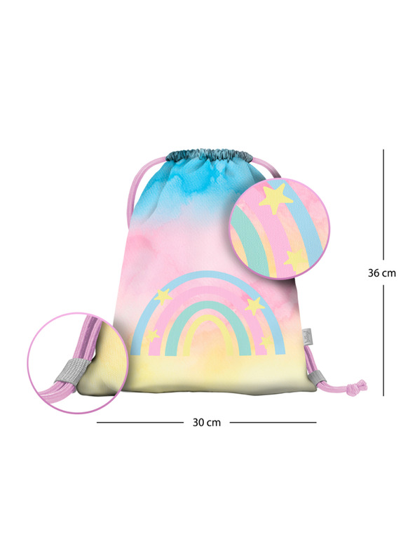 BAAGL  BAAGL Predškolské vrecúško Rainbow