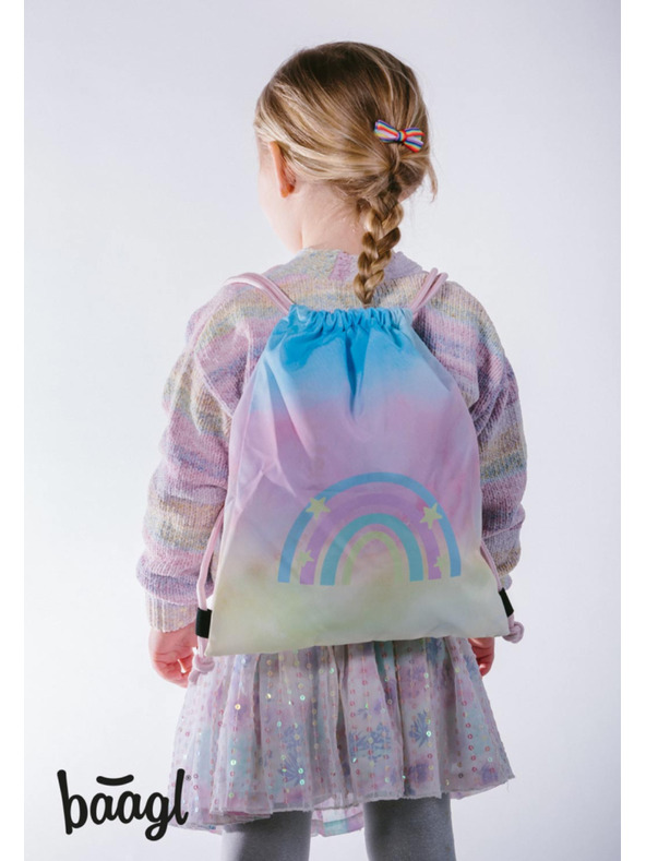 BAAGL  BAAGL Predškolské vrecúško Rainbow