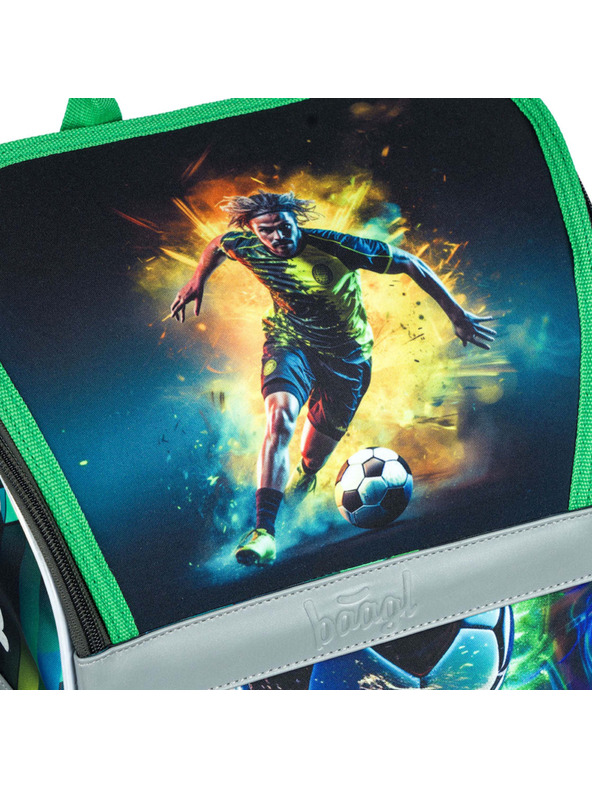BAAGL  BAAGL Školská aktovka Zippy Futbal Hráč