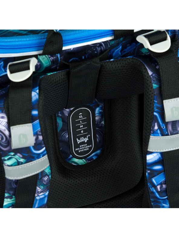 BAAGL  BAAGL Školská aktovka Zippy Pretekárske auto