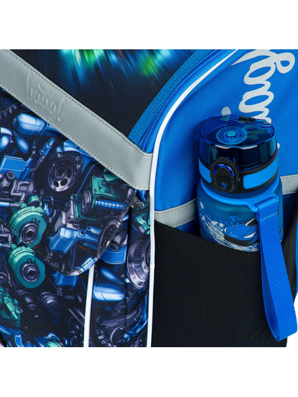 BAAGL  BAAGL Školská aktovka Zippy Pretekárske auto