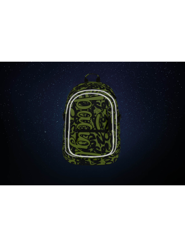 BAAGL  BAAGL 3 SET Core Lime: batoh, peračník, vrecko