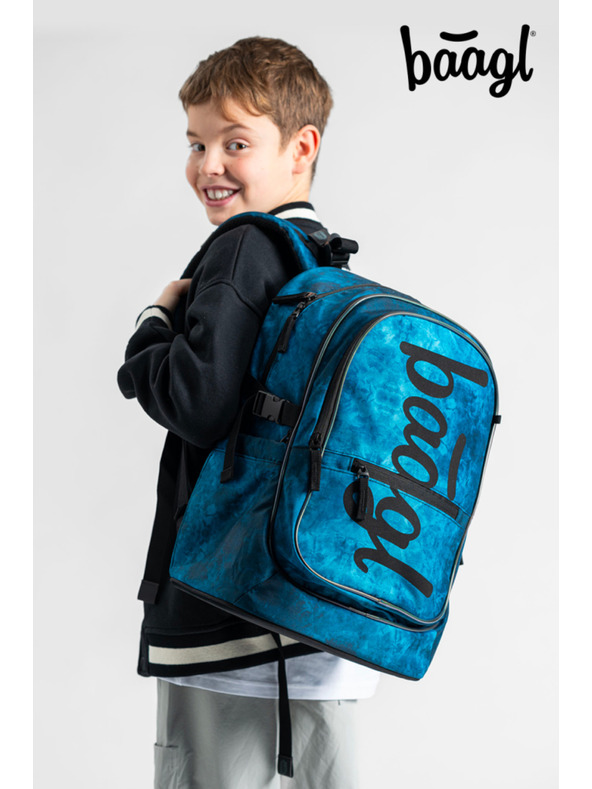 BAAGL  BAAGL 3 SET Core Ocean: batoh, peračník, vrecko