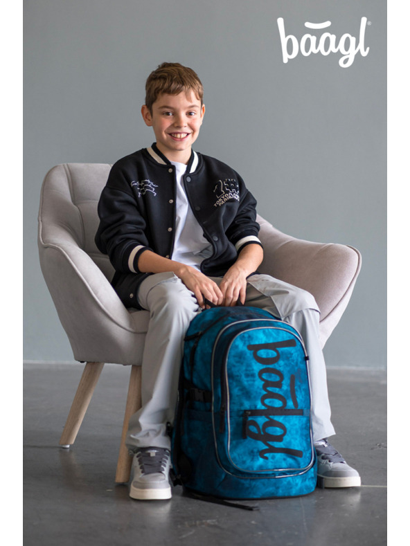 BAAGL  BAAGL 3 SET Core Ocean: batoh, peračník, vrecko