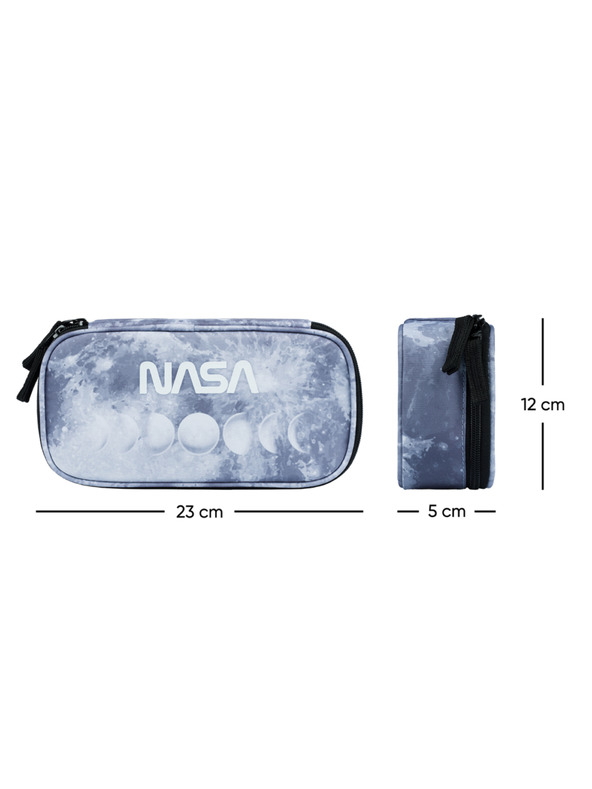BAAGL  BAAGL 3 SET Skate NASA Grey: batoh, peračník, vrecko