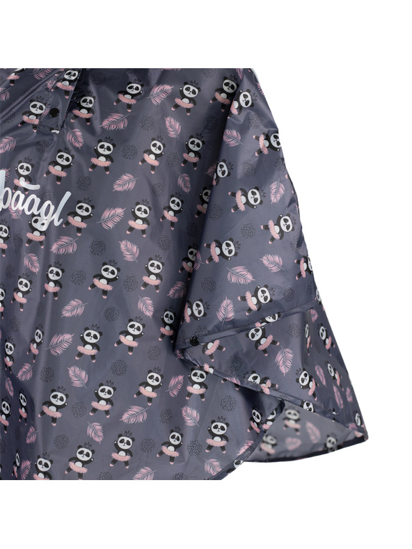 BAAGL  BAAGL Outdoor plátenka pončo Panda veľ. XS (90 -110 cm)