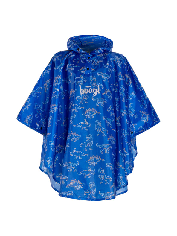 BAAGL  BAAGL Outdoor plátenka pončo Dino veľ. S (110 -130 cm)