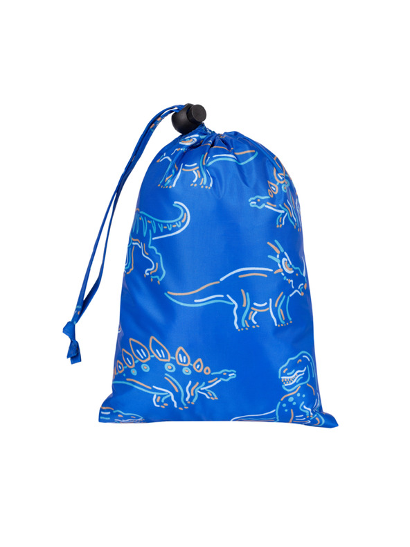 BAAGL  BAAGL Outdoor plátenka pončo Dino veľ. S (110 -130 cm)