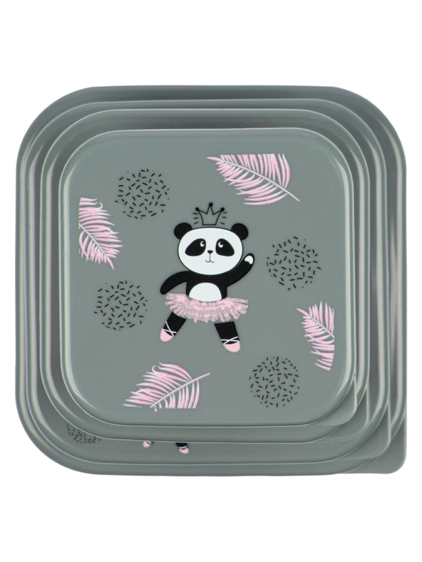 BAAGL  BAAGL Box na desiatu 4 v 1 Panda