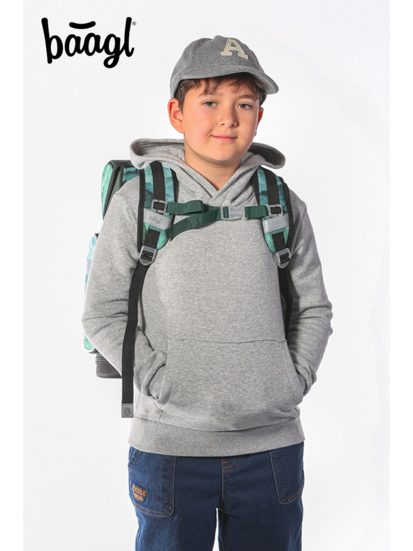 BAAGL  BAAGL Školská aktovka Ergo Dino