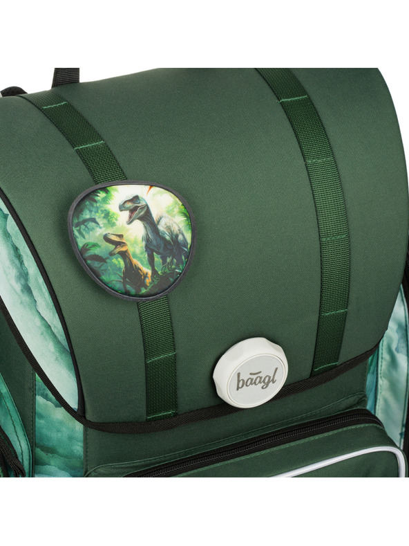 BAAGL  BAAGL SET 3 Ergo Dino: aktovka, peračník, vrecko