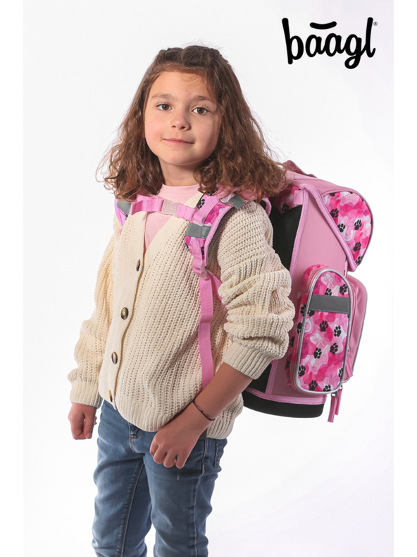 BAAGL  BAAGL SET 3 Ergo Tlapky: aktovka, peračník, vrecko