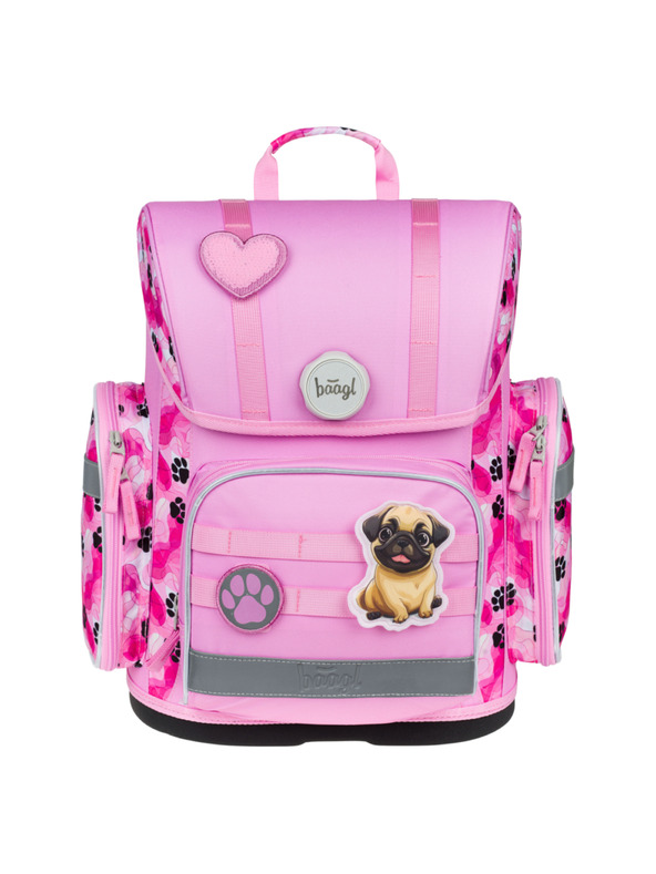 BAAGL  BAAGL SET 3 Ergo Tlapky: aktovka, peračník, vrecko