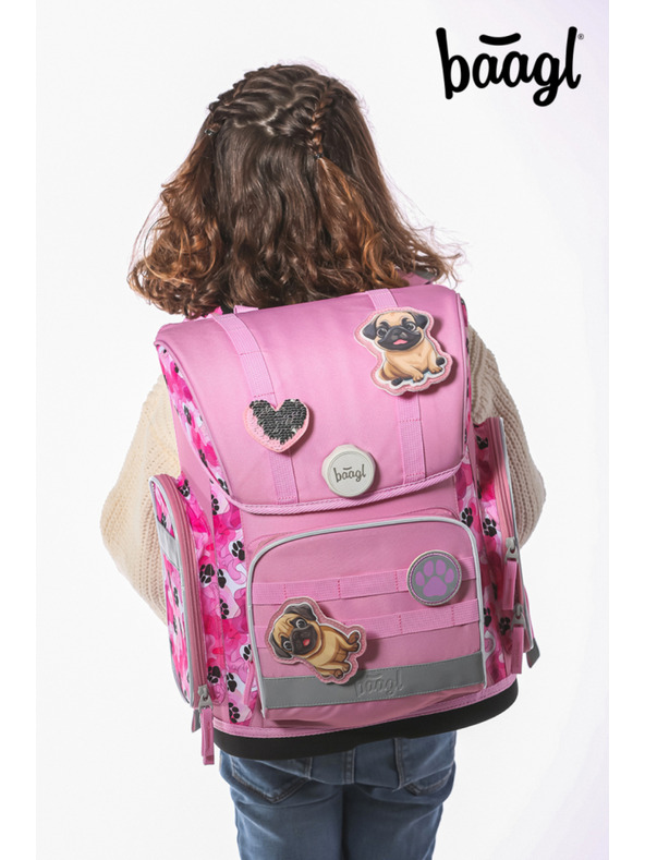 BAAGL  BAAGL SET 3 Ergo Tlapky: aktovka, peračník, vrecko