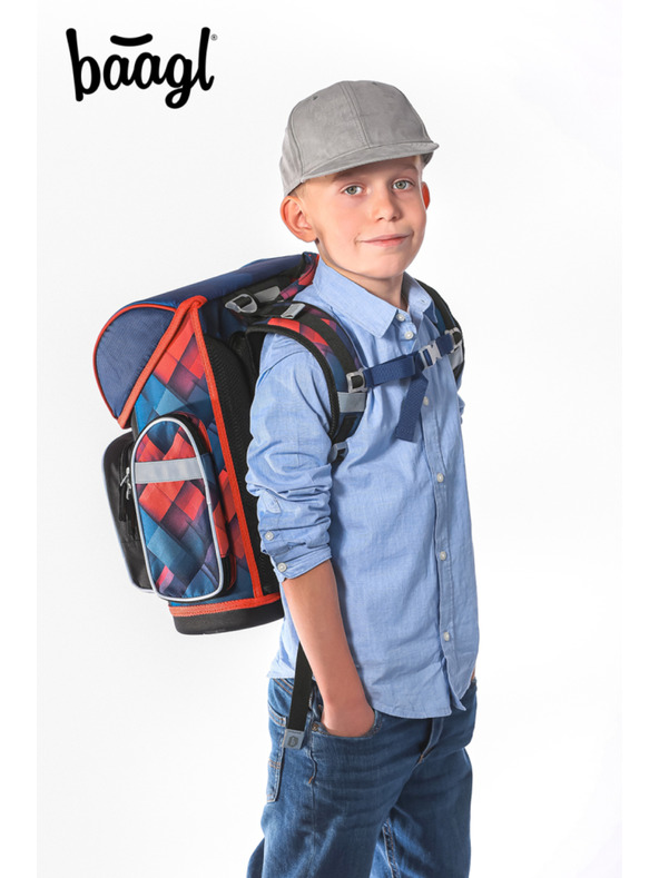 BAAGL  BAAGL SET 3 Ergo Záchranári: aktovka, peračník, vrecko