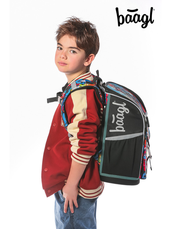 BAAGL  BAAGL Školská aktovka Zippy Skatepark