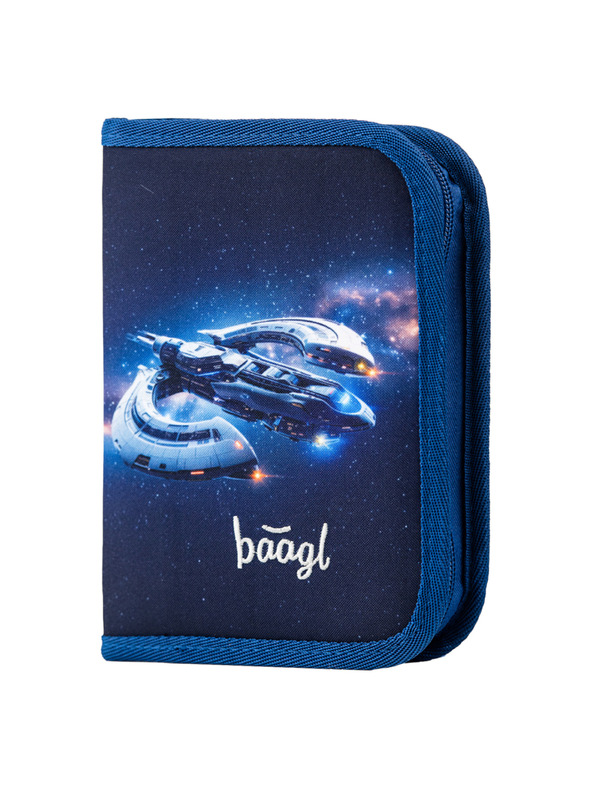 BAAGL  BAAGL SET 3 Zippy Vesmírna loď: aktovka, peračník, vrecko