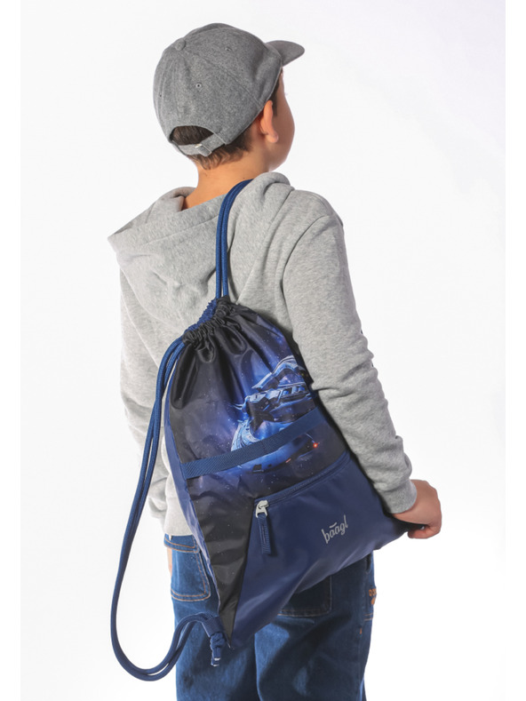 BAAGL  BAAGL SET 3 Zippy Vesmírna loď: aktovka, peračník, vrecko