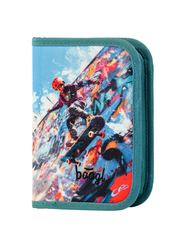 BAAGL  BAAGL SET 3 Zippy Skatepark: aktovka, peračník, vrecko