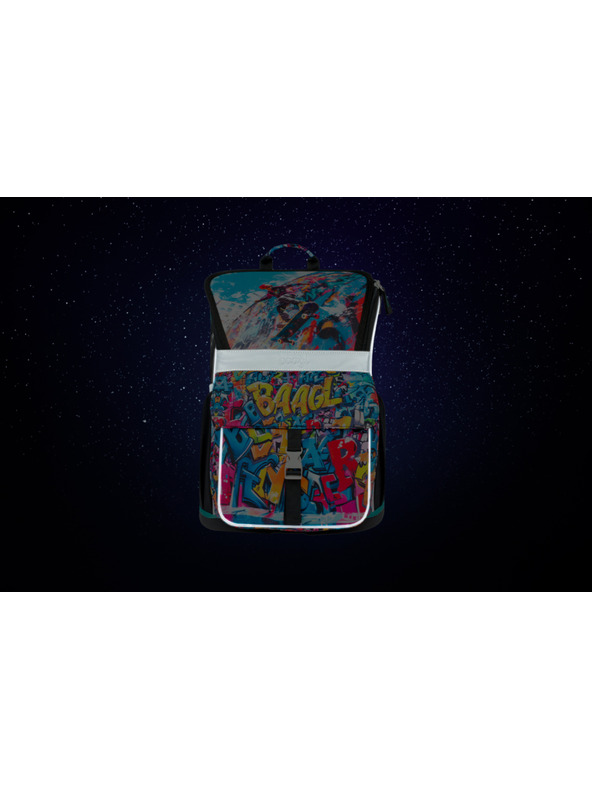 BAAGL  BAAGL SET 3 Zippy Skatepark: aktovka, peračník, vrecko